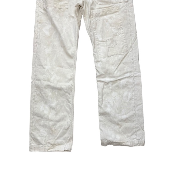 Vintage Ralph Lauren distressed straight-leg painter jeans sz 34/32 - Picture 3 of 13